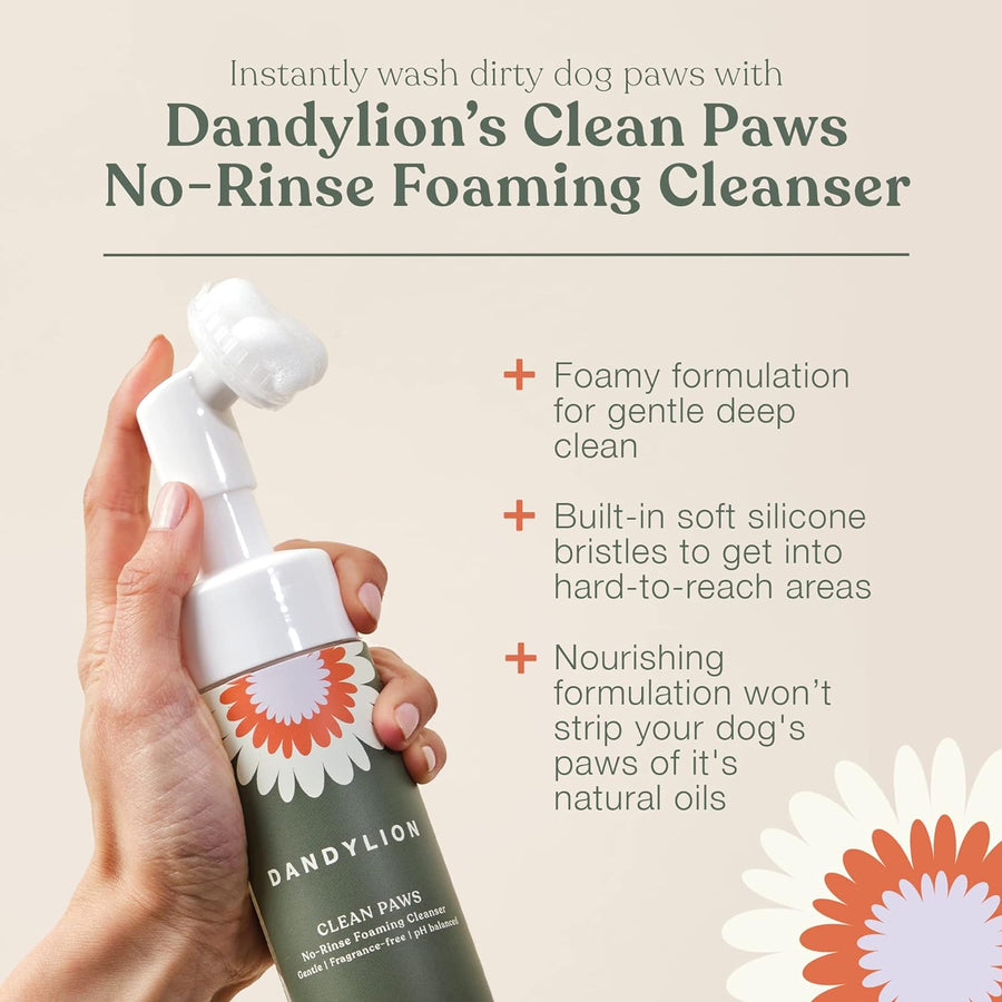 Clean Paws No-Rinse Foaming Cleanser